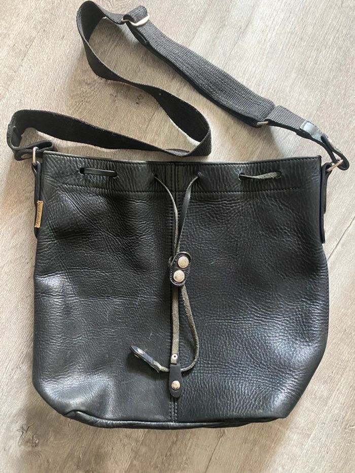 Sac en cuir vintage