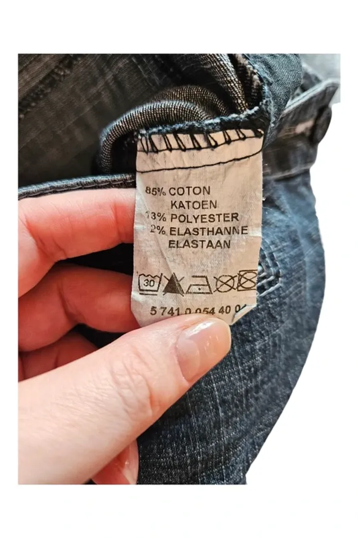 Pantacourt jean stretch Affinités T42 - photo numéro 6