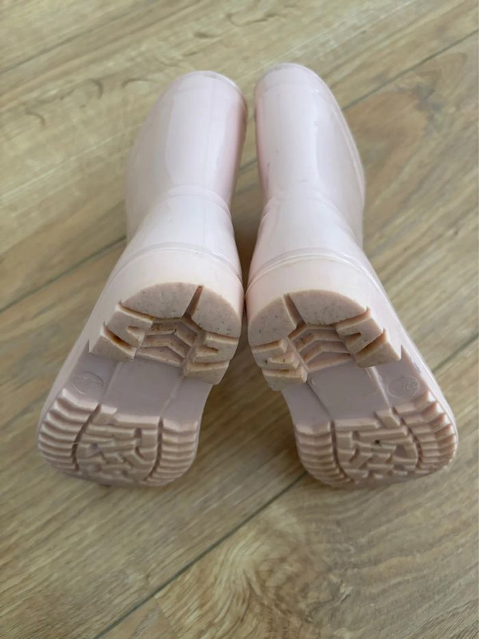 Bottes de pluie fille rose taille 22/23 - photo numéro 4