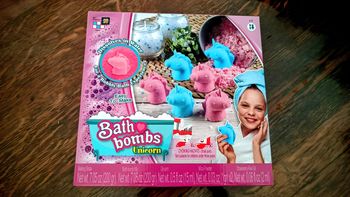 Kit fabrication boules de bain Licorne