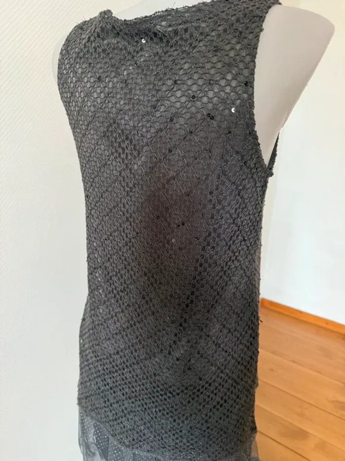 Robe d’été gris en très bon état taille 36-38 molly bracken - photo numéro 5