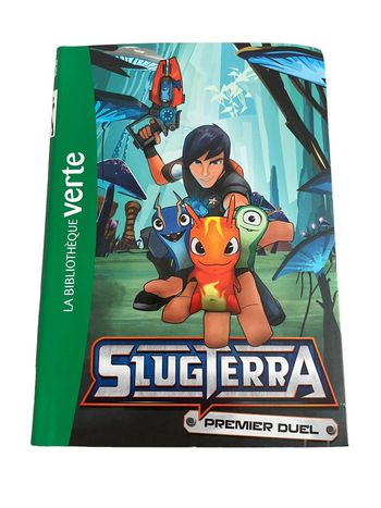 Livre Bibliothèque verte SlugTerra premier duel N•1 Hachette