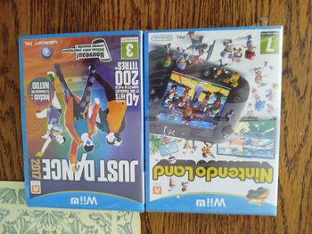 Lot de deux jeux Wii U