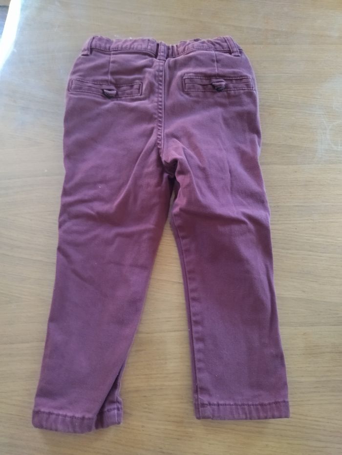 Pantalon bordeaux - photo numéro 5