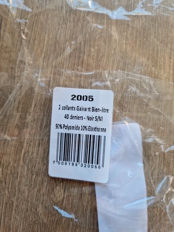 2 collants gainant