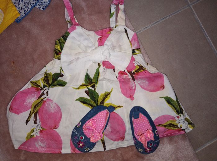 Robe et ballerines