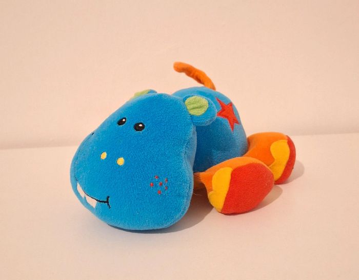 Peluche d'activité hippopotame Tolo