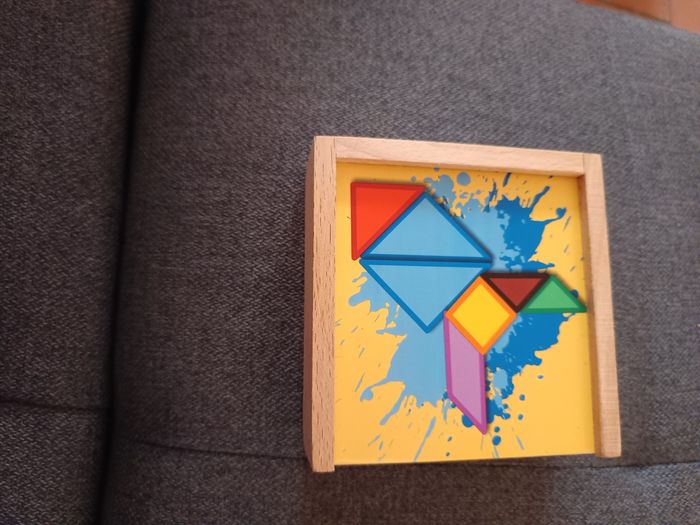 Tangram en bois - photo numéro 4