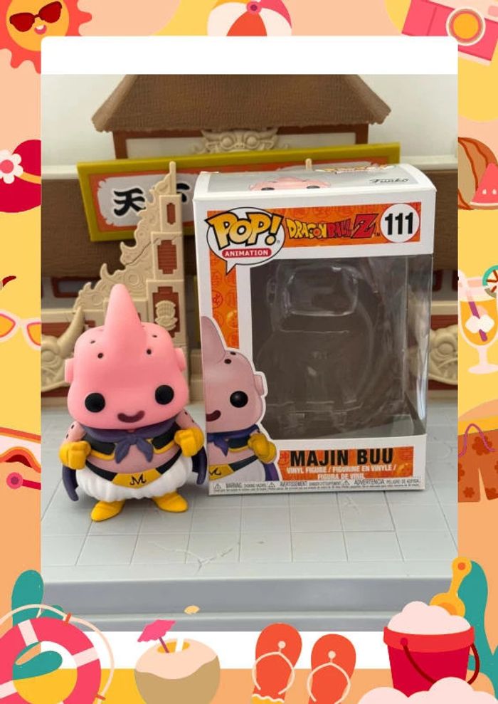 Funko pop majin bu 111 en boite dragon ball z - photo numéro 6