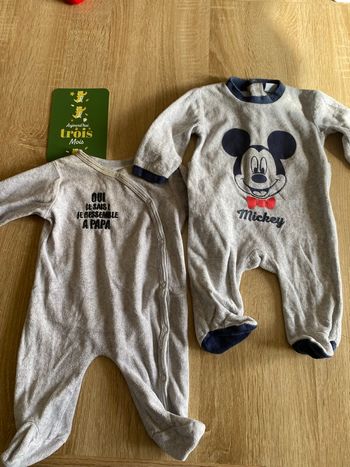 Lot de 2 pyjamas 