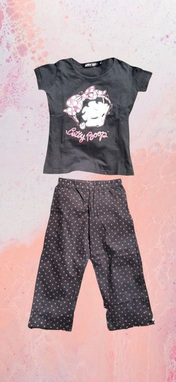 Pyjama 2 pièces Betty Boop fille 6 ans