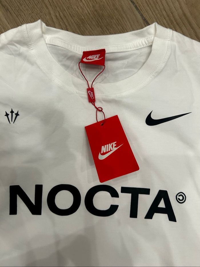 T-shirt Nike Nocta Blanc - photo numéro 3