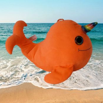 Peluche baleine à corne 🐳 Neuve