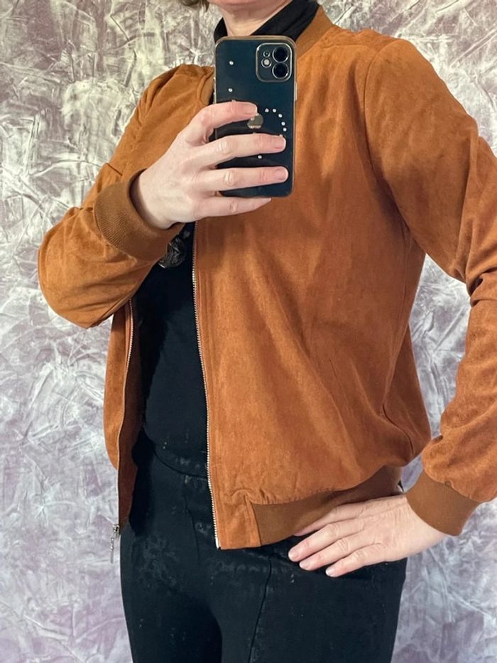 Veste caramel ultra confortable - photo numéro 3