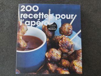 Livre 200 recettes pour l'apéro