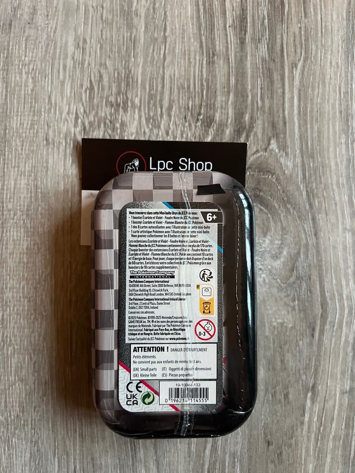POKEMON MINI-TINS - FR - EV10.5 - LUGULABRE & ZORUA - NEUF & DÉFAUT SCELLAGE - photo numéro 3