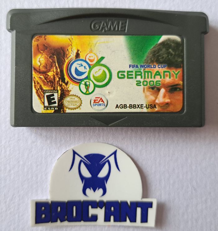 Fifa World Cup Germany 2006 USA Nintendo Gameboy Advance GBA