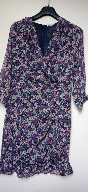 Robe fluide multicolore