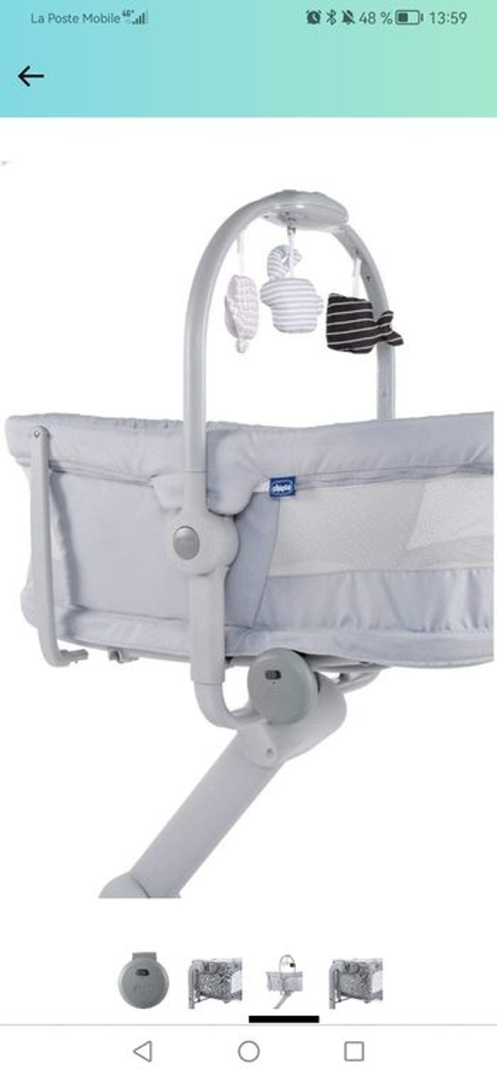 CHICCO Calmy Wave Appareil à Vibration pour Baby Hug 4 en 1 Next2me
