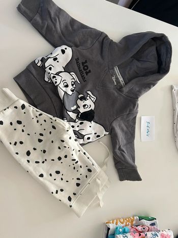 Ensemble dalmatiens 3-6 mois