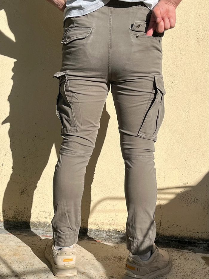 Cargo kaki plusieurs poches - photo numéro 8