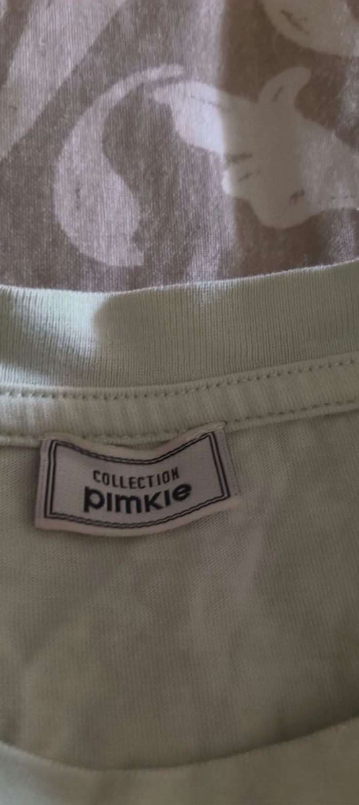 Tee shirt vert S Pimkie - photo numéro 2
