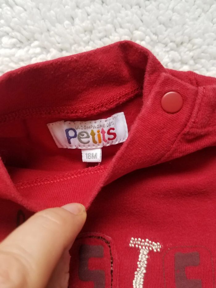 Lot de 2 hauts taille 18 mois bon état - photo numéro 3