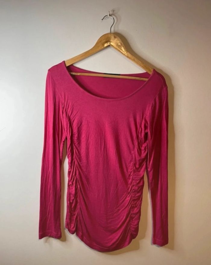 Lot de 2 tee shirts manches longues et 1 Sweat taille 38 - photo numéro 2