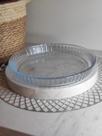 Plat à tarte pyrex