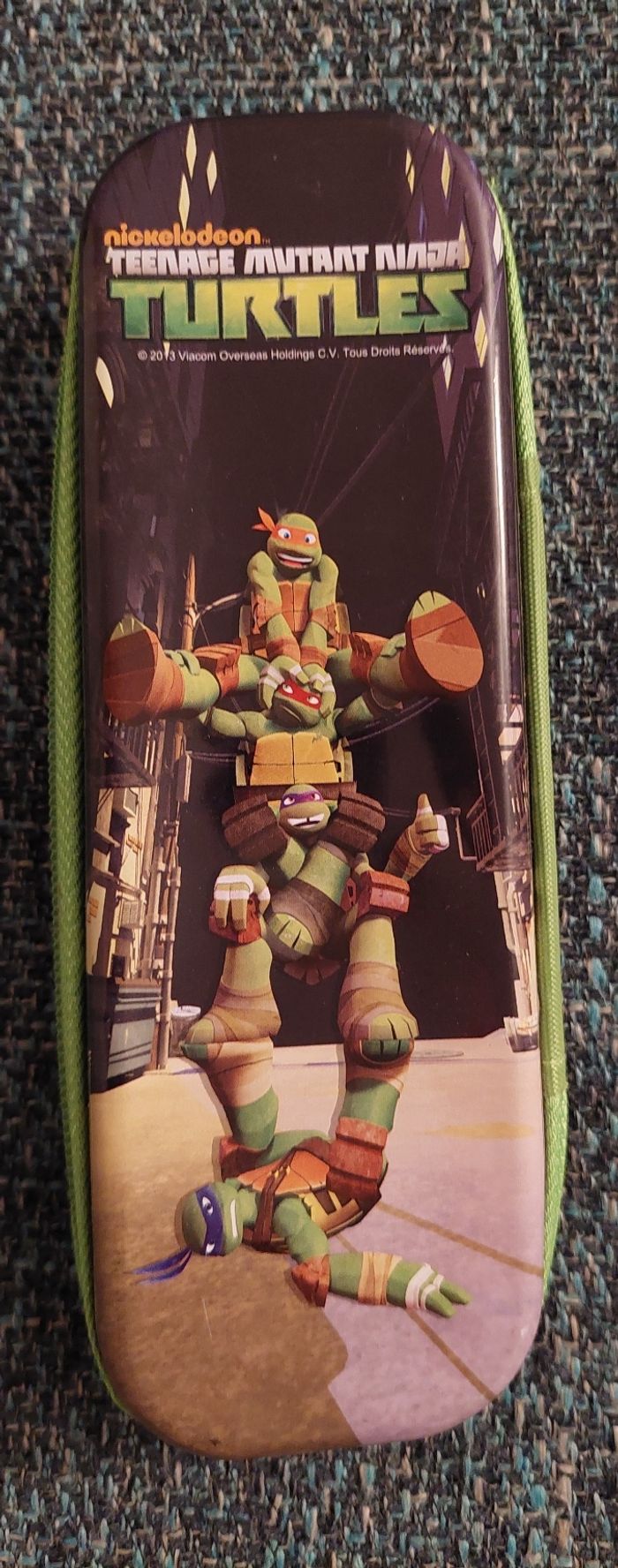 Trousse boîte Tortues Ninja - photo numéro 2