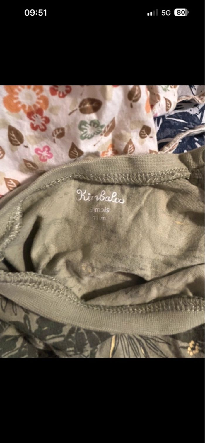 T-shirt enfant 9 mois - photo numéro 3