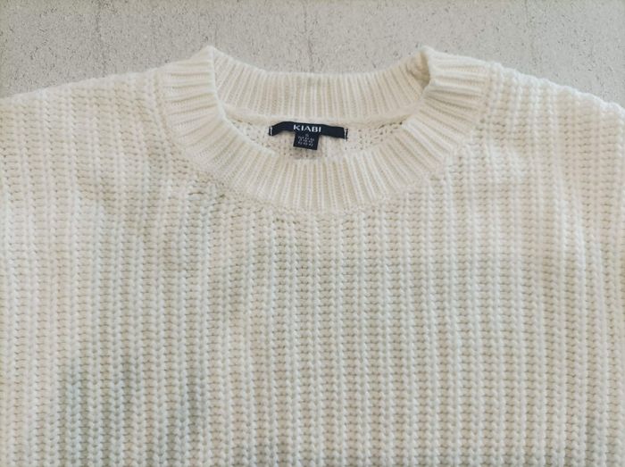 Pull blanc femme - photo numéro 4