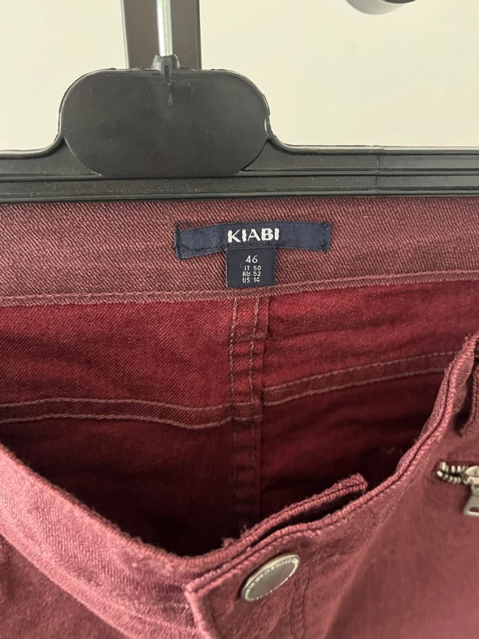 Pantalon bordeaux Taille 46 - photo numéro 3