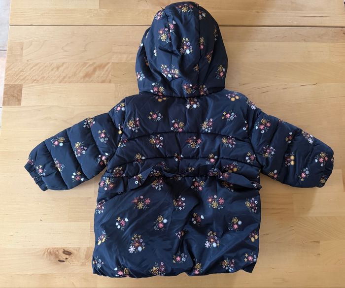 Doudoune matelassé bleu marine GEMO 12 mois - photo numéro 3