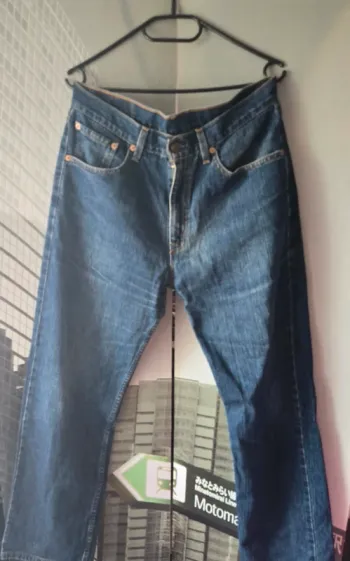 Jean Levi’s Homme 581 – W33 L30 – Bleu Foncé – Très Bon État