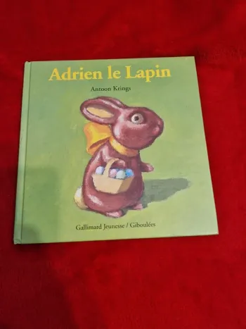 Livre 23 drôles de petites bêtes Adrien le lapin