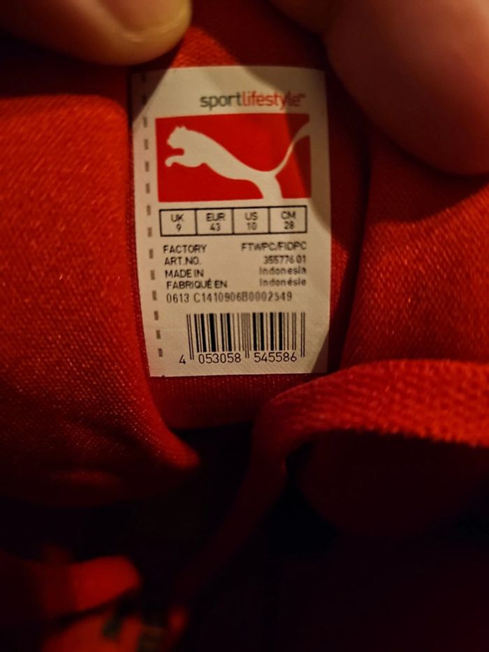 🔥Vintage🔥Puma Mid T.43🐆 - photo numéro 6