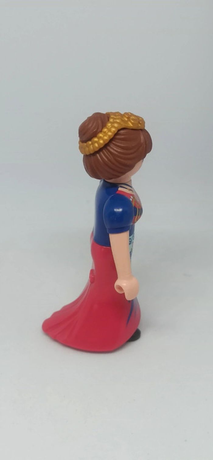 Femme princesse voyante avec robe multicolore playmobil - photo numéro 2