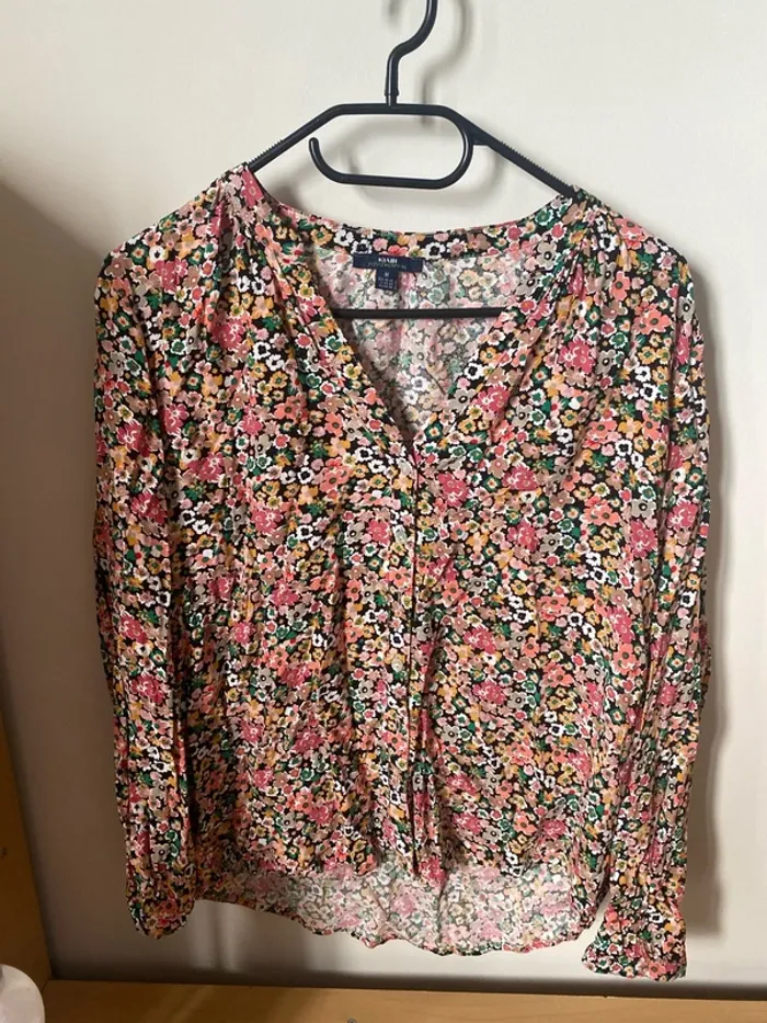 Chemisier à fleurs
