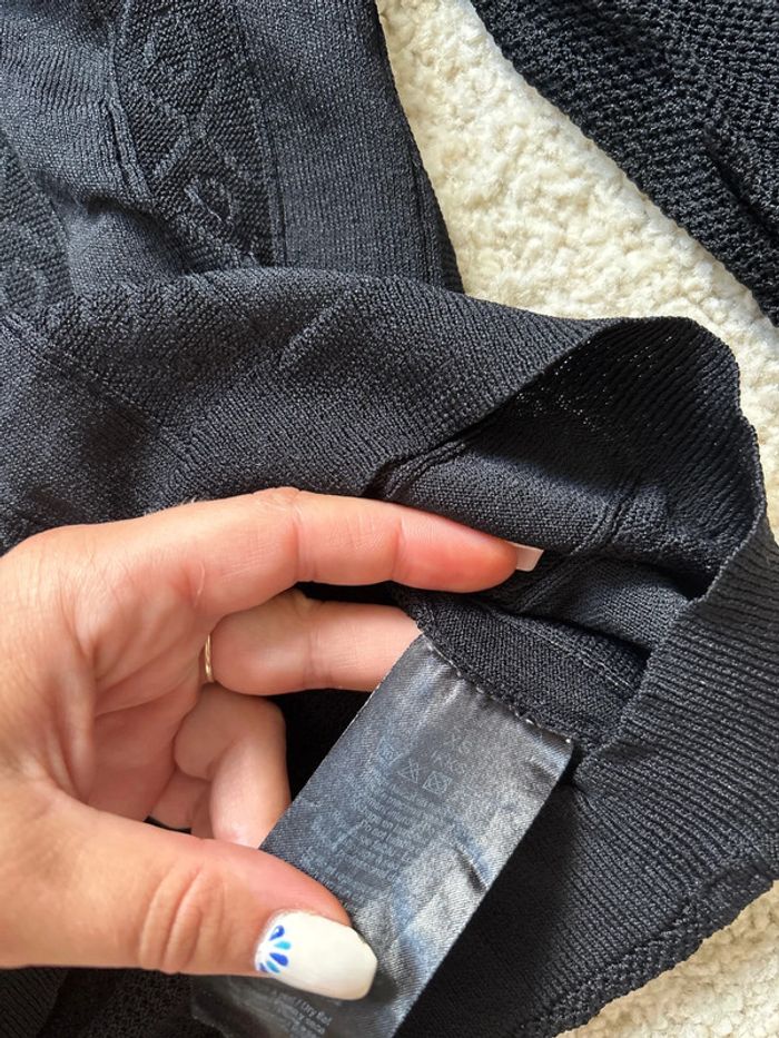Lot de 2 pulls légers noirs IKKS taille XS - photo numéro 3