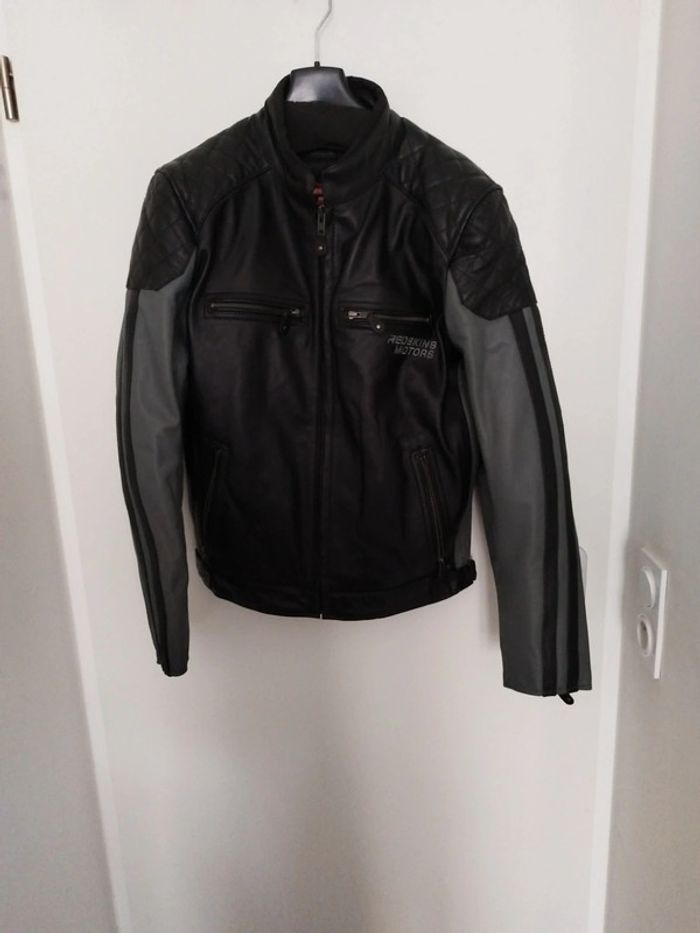 Blouson cuir Redskins Motors Taille M - photo numéro 2