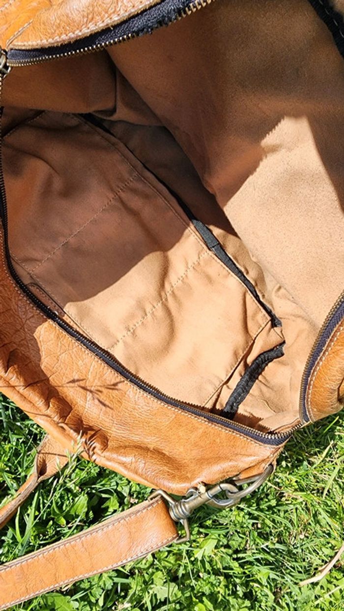 Joli sac en cuir vintage - photo numéro 8