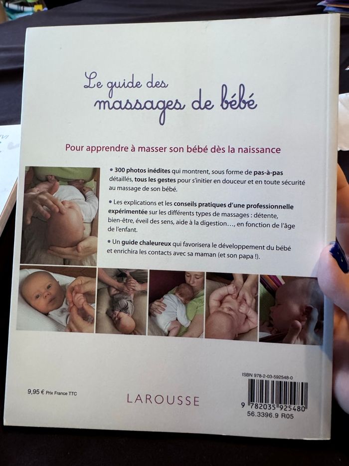 Livre : Le guide des massages de bébé - photo numéro 3
