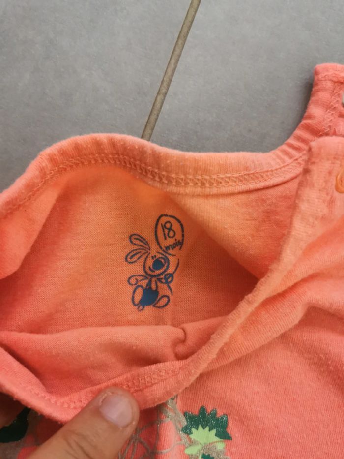 Tee-shirt manche courte 18 mois - photo numéro 2