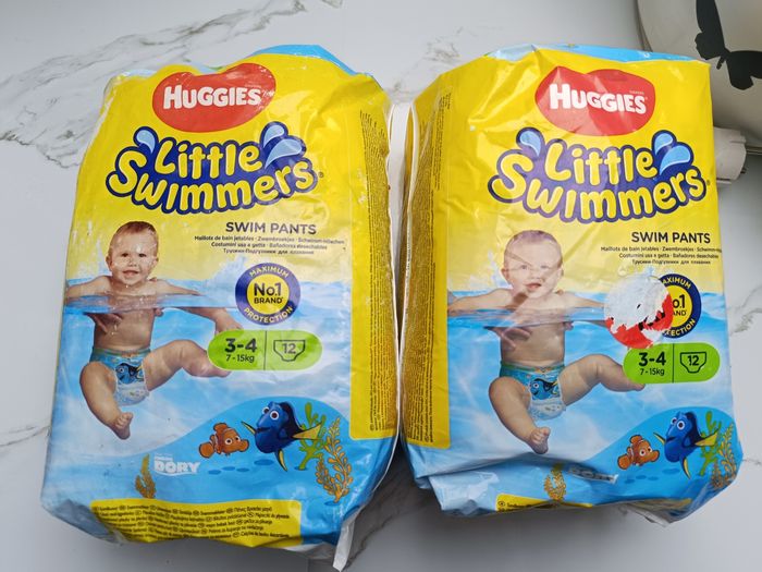 Couches Piscine X2 Huggies 6 mois Beebs