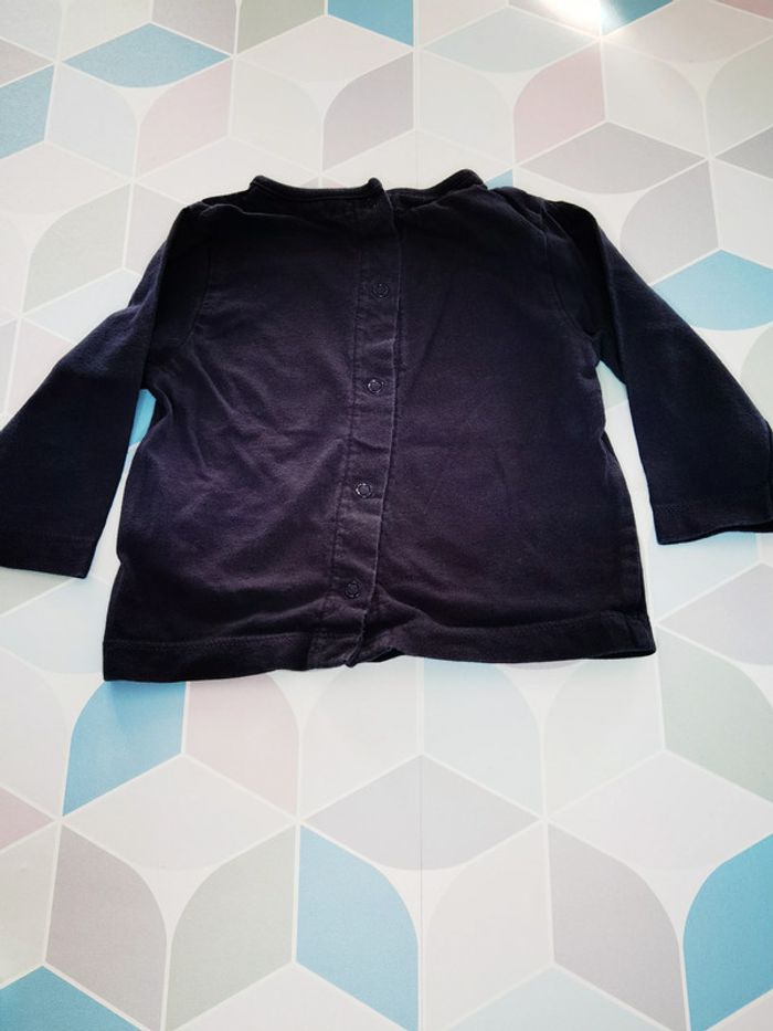 D3570 - lot de 2 tee-shirt garçon 6 mois - photo numéro 6