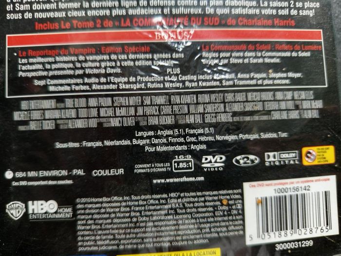 DVD - True blood - Saison 2 - Neuf - photo numéro 3