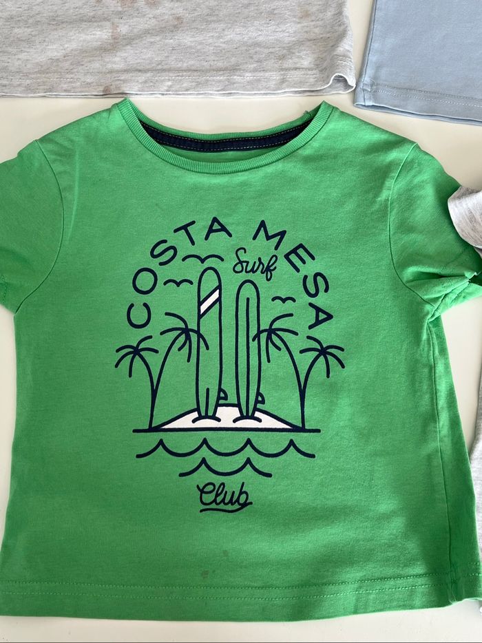 Lot de 5 t-shirts Cyrillus 3 ans - photo numéro 6