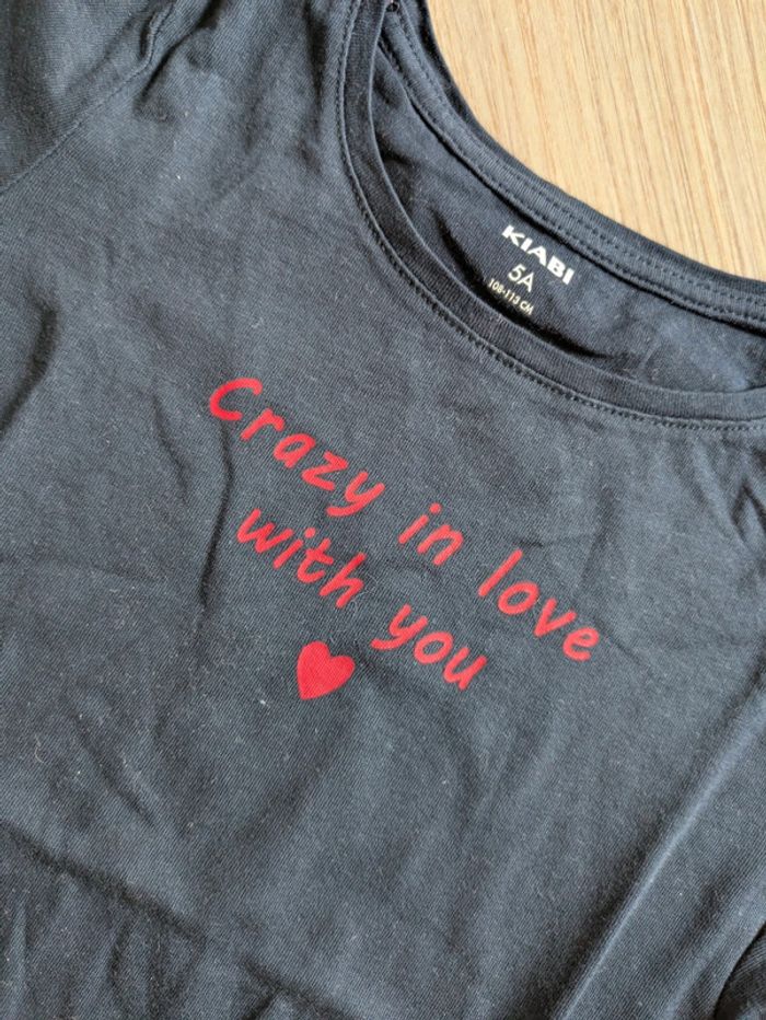 T shirt ML Kiabi 5ans - photo numéro 2