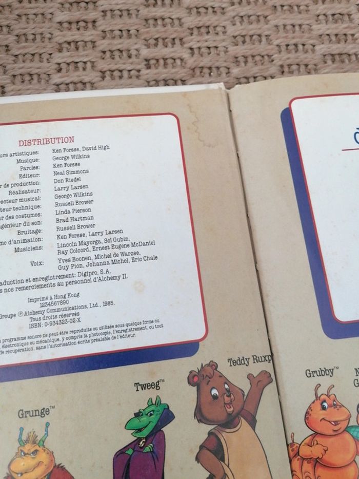 Livres teddy ruxpin vintages - photo numéro 12